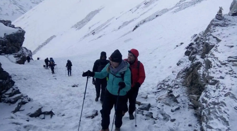 Avalanche Hits the Annapurna Base Camp Trails Nepal 2026 - 7 Trekkers are still Missing