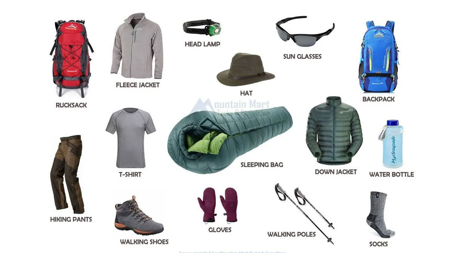 Everest Base Camp Packing List - What you need for EBC Trek?