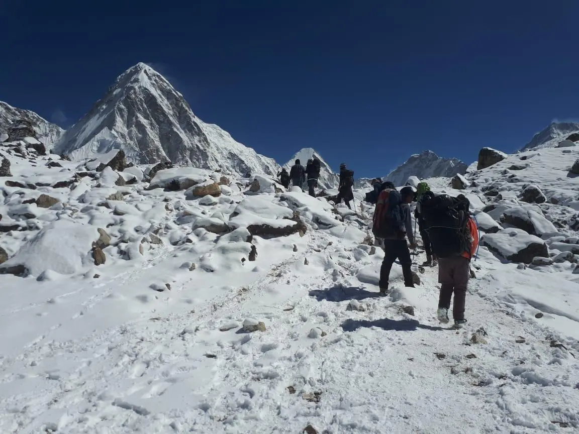 How long is the hike to Everest Base Camp?